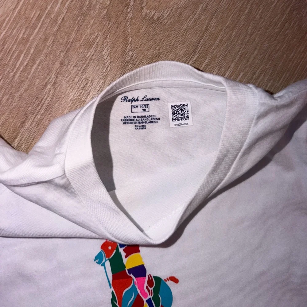 Polo Ralph Lauren Baby Boy Big Pony Cotton Tee & Fleece Short Set | Size 24M